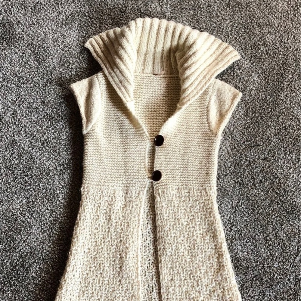 Free People Size M long festival sweater